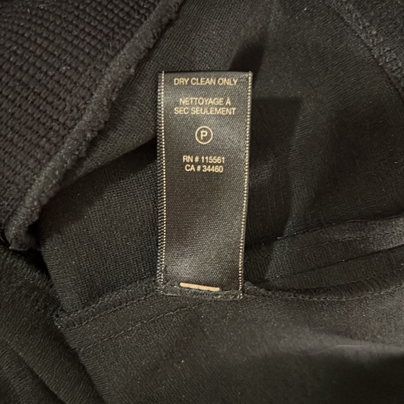 7 For All Mankind Black Bodycon Dress Size Medium - Picture 10 of 10